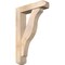 Ekena Millwork Funston Craftsman Smooth Bracket w/ Offset Brace, Douglas Fir, 5 1/2"W x 22"D x 34"H BKT0604X22X34FST04SDF - alternate 1